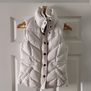 White Puffer Vest